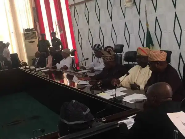 Fayose And Other SouthWest Governors Meet At The Economy Forum [Photos]